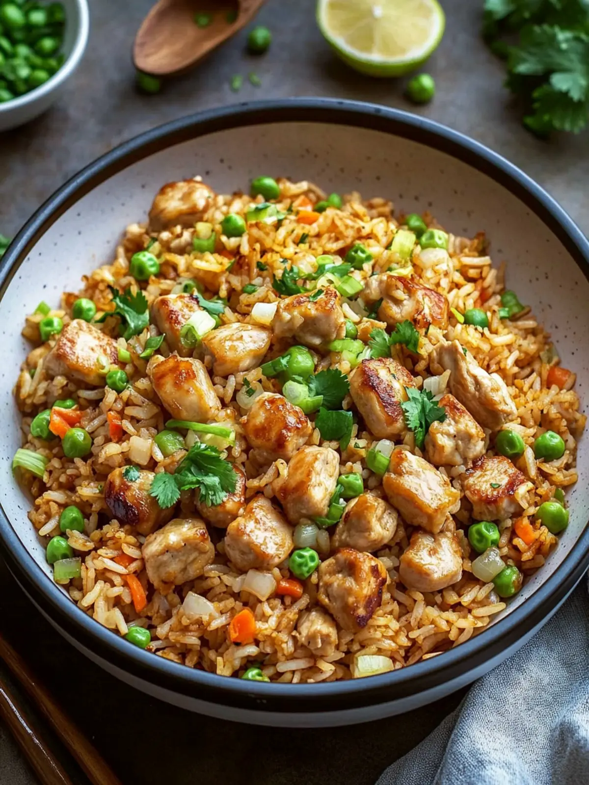 Bang Bang Chicken Fried Rice