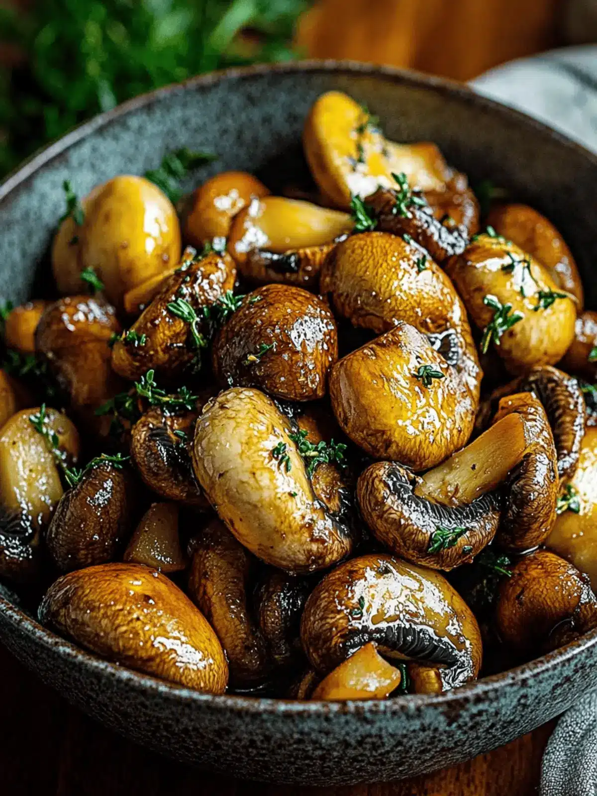 Savor These Irresistible Cowboy Mushrooms in Garlic Butter 2 Cowboy Mushrooms