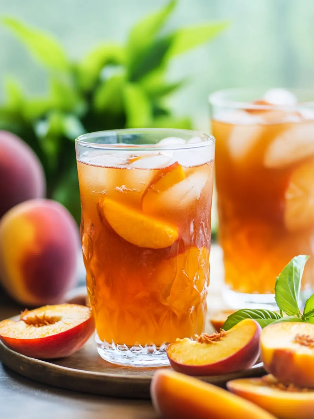 Georgia Peach Sweet Tea