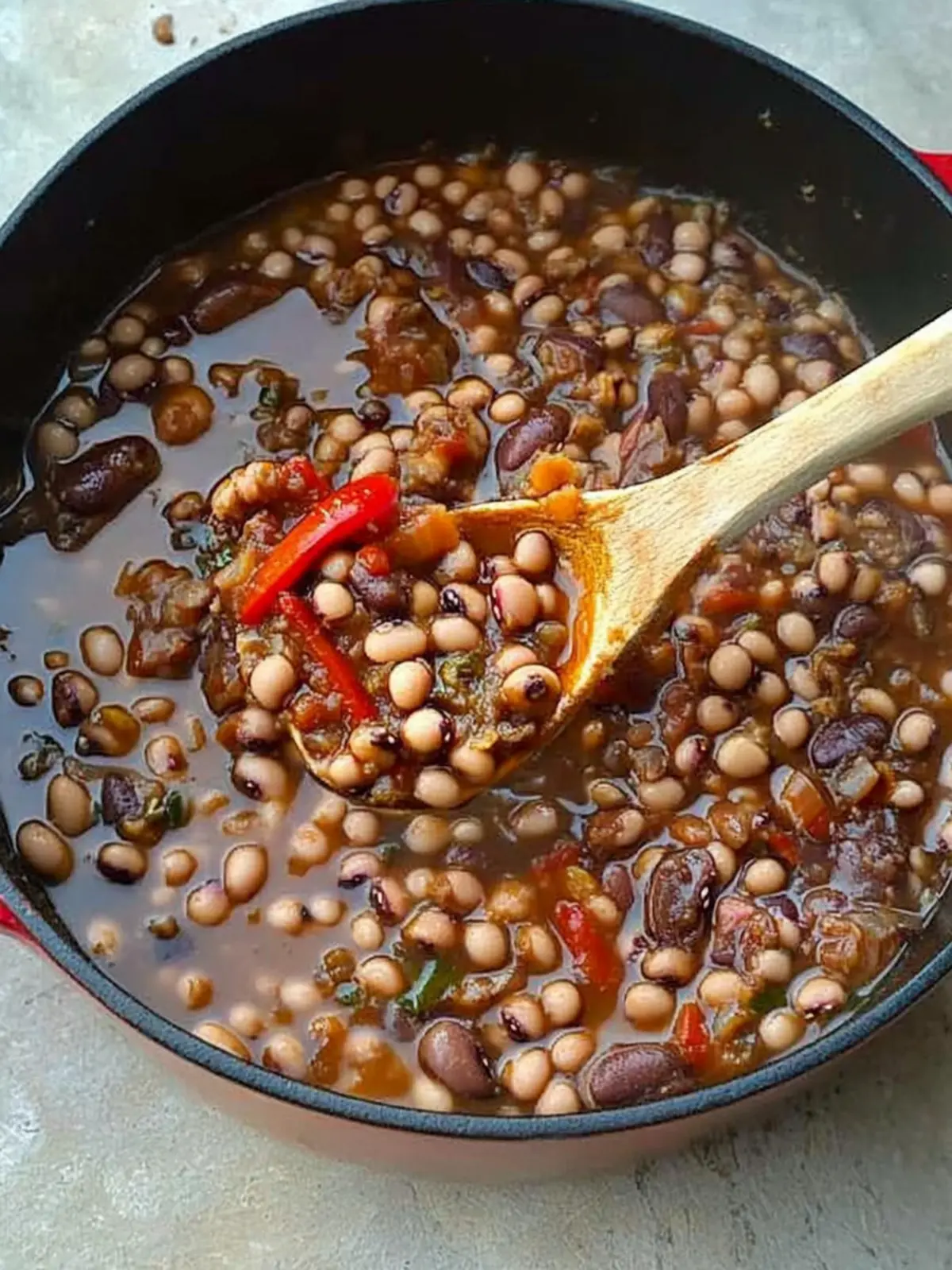 Southern Black-eyed Peas and Rice aka Hoppin John
