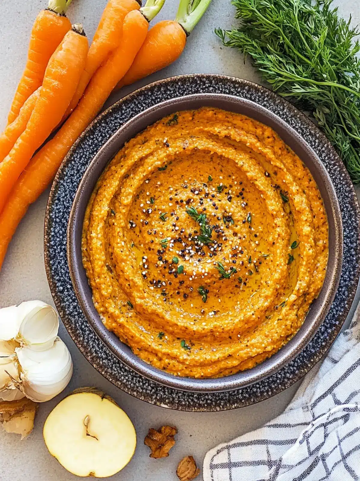 Easy Smoky Carrot Dip