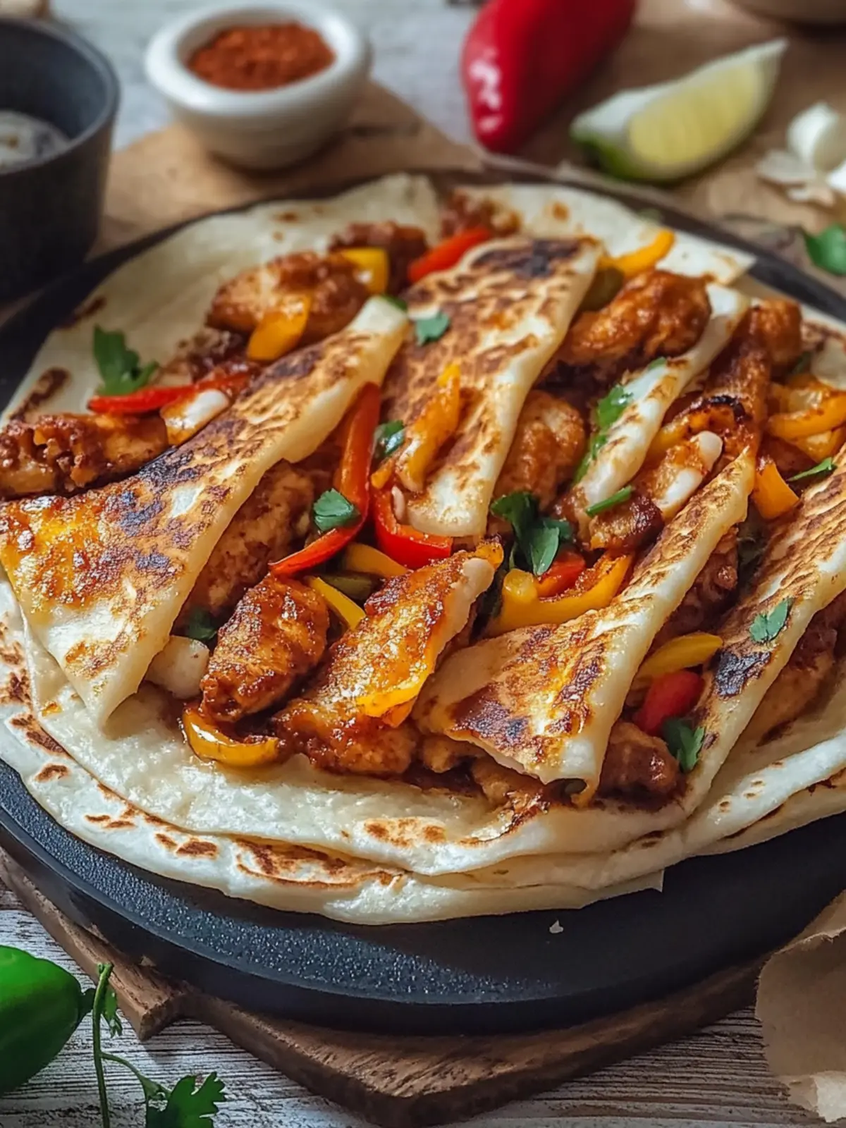 Delicious Chicken Crepes Shawarma: Crispy Comfort Awaits 3 CHICKEN CREPES SHAWARMA