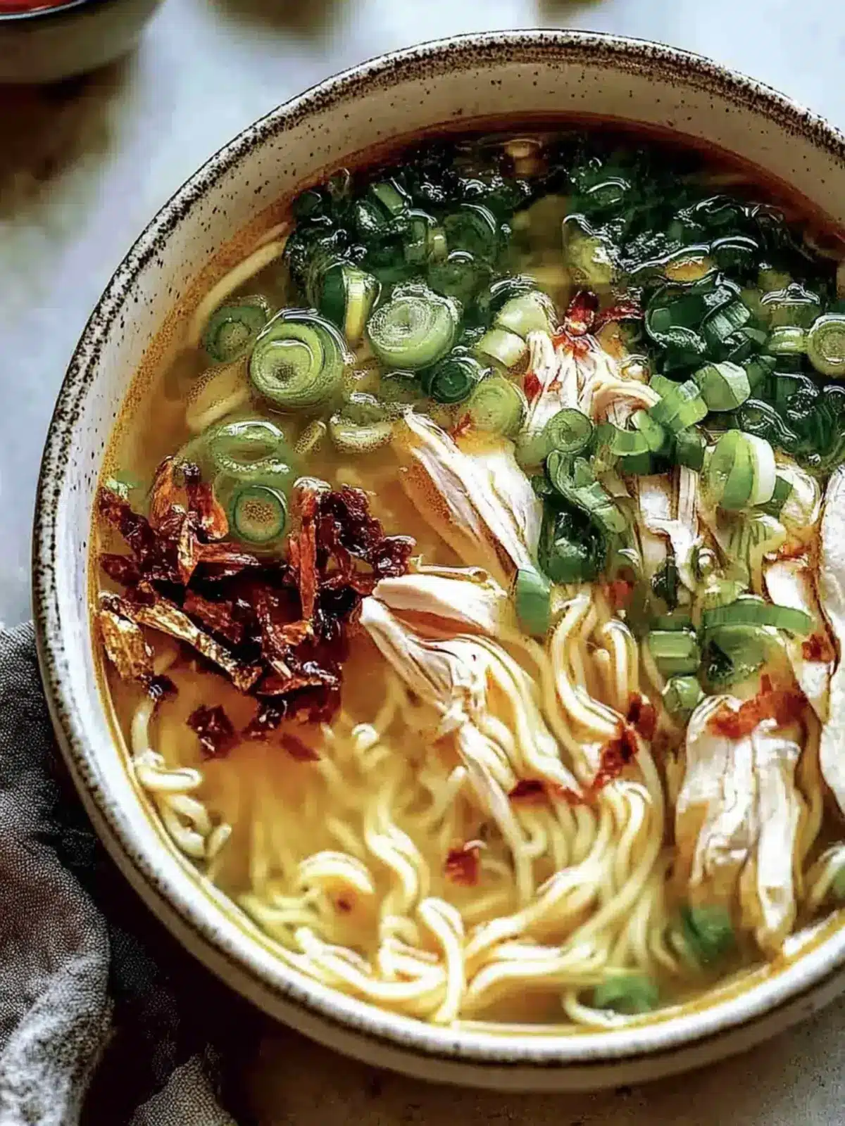 Aromatic Ginger Scallion Chicken Noodle Soup for Cozy Nights 4 Aromatic Ginger Scallion Chicken Noodle Soup