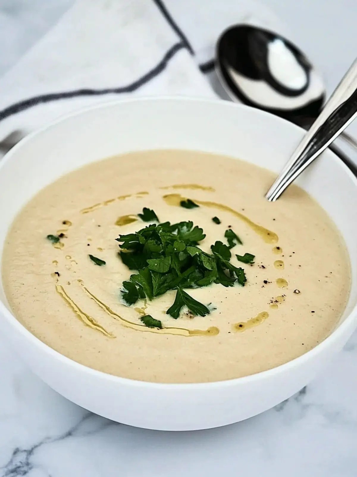 Creamy Celeriac Soup