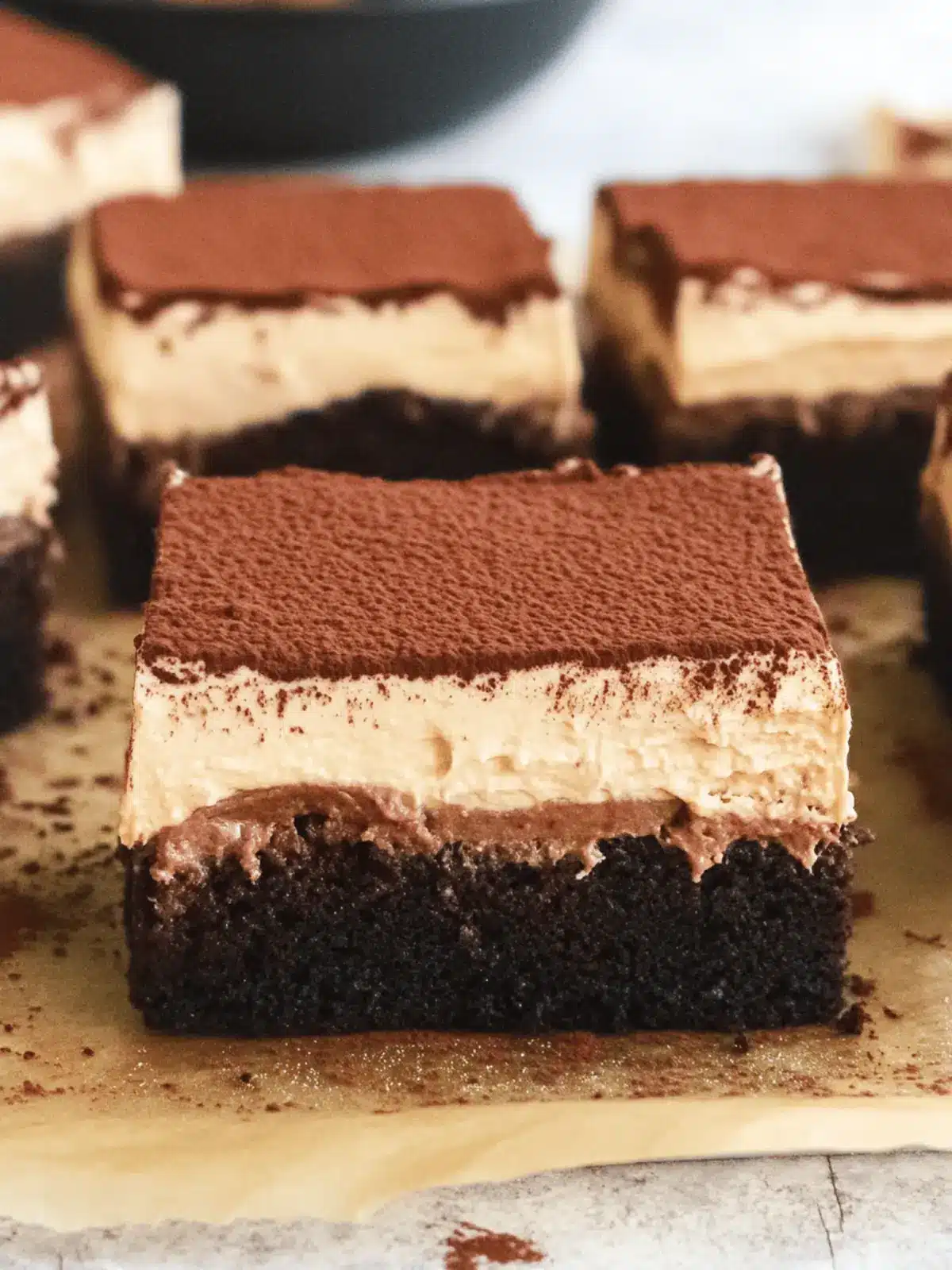 Tiramisu Brownies