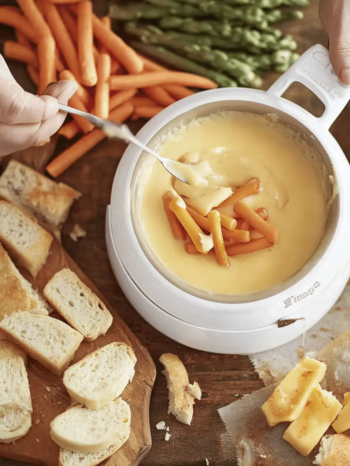 Beer & Cheddar Fondue