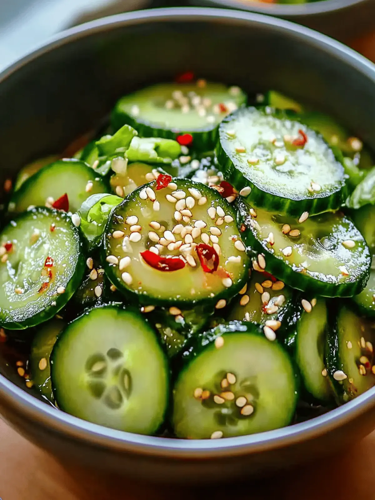 Zesty Asian Cucumber Salad That ll Brighten Your Summer! 4 Asian Cucumber Salad