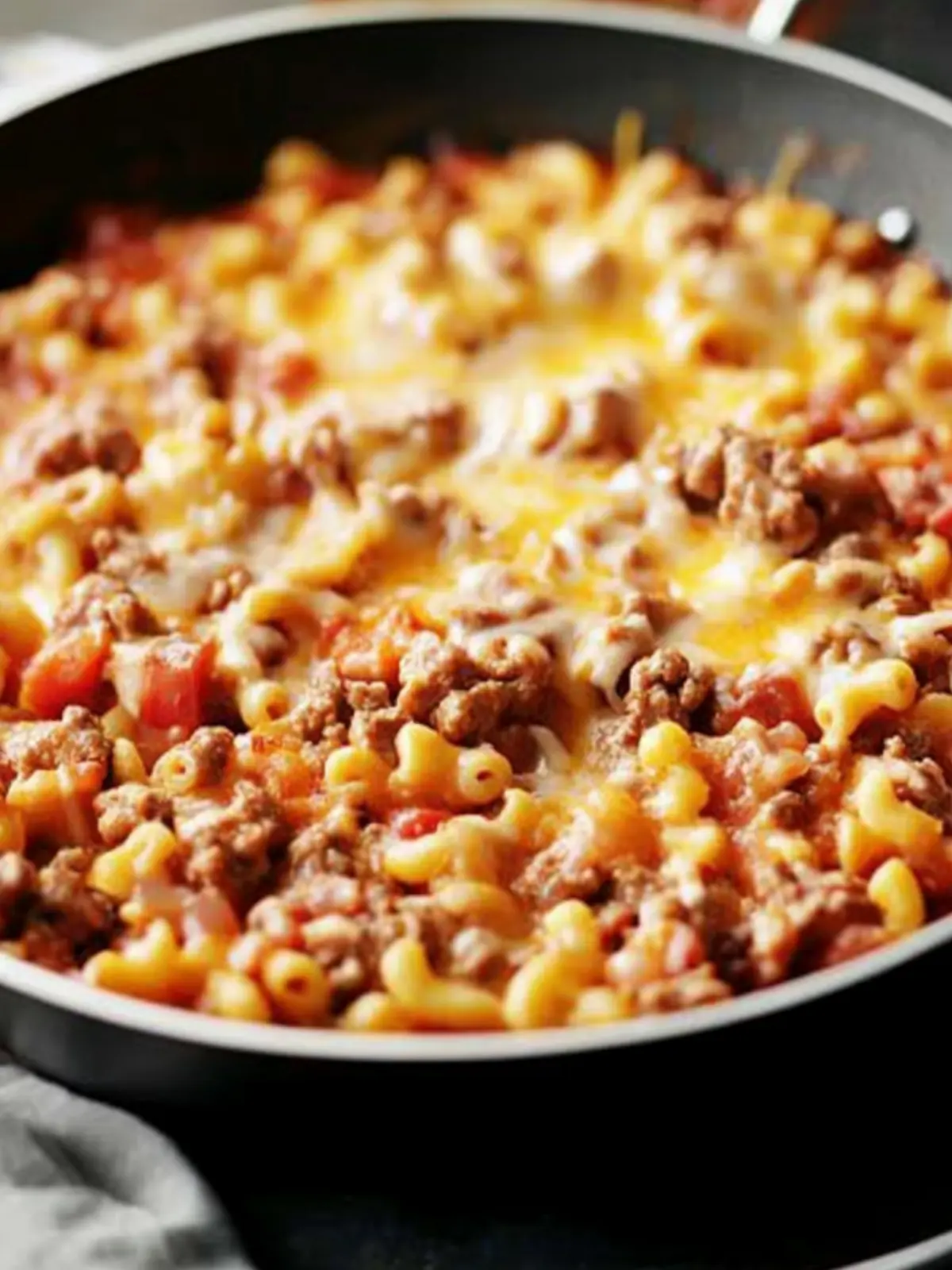 One-Skillet Cheesy Beef and Macaroni for Cozy Nights 2 One-Skillet Cheesy Beef and Macaroni