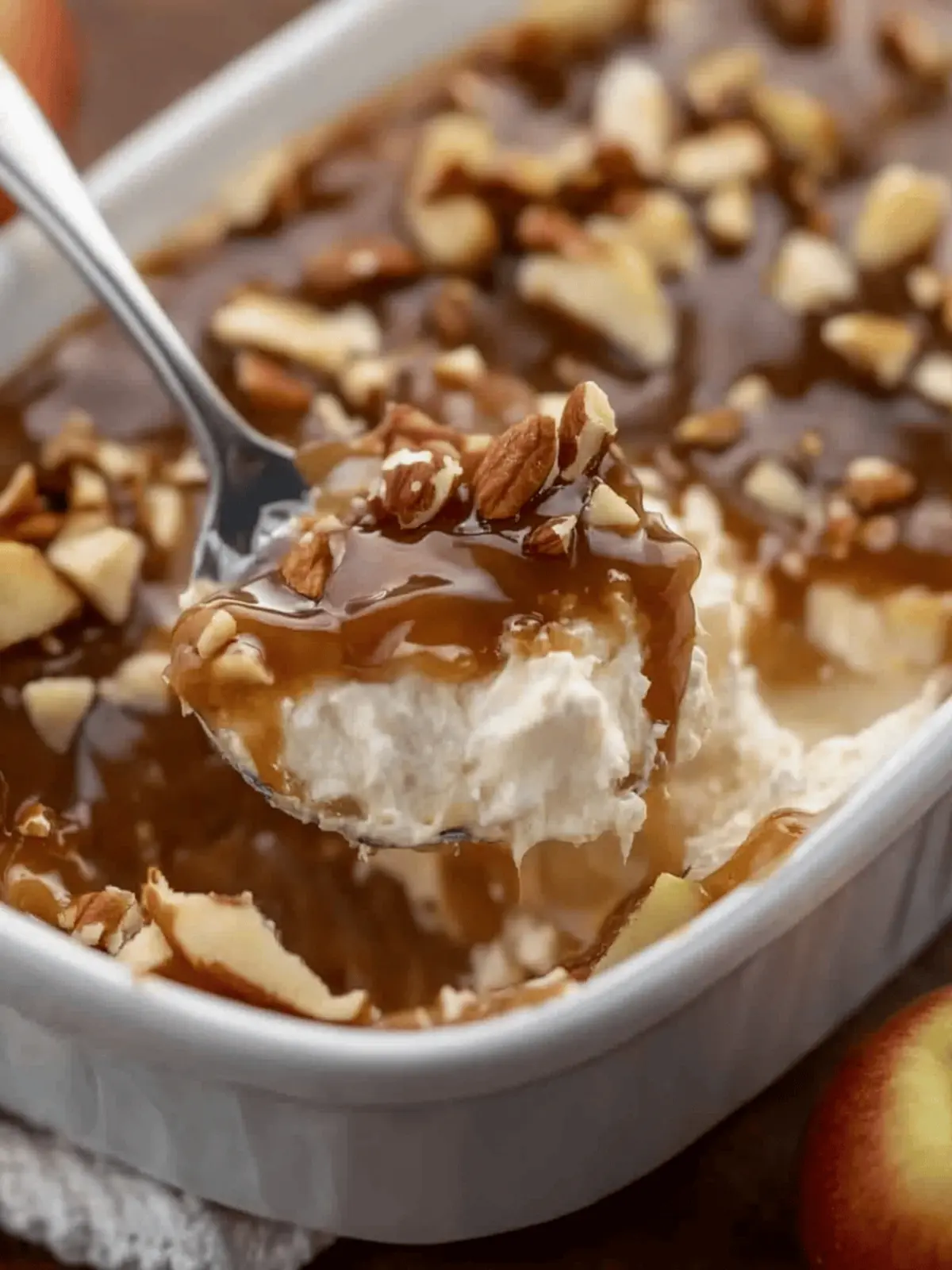 Indulge in Easy Caramel Apple Cheesecake Dip Tonight 3 Easy caramel apple cheesecake dip