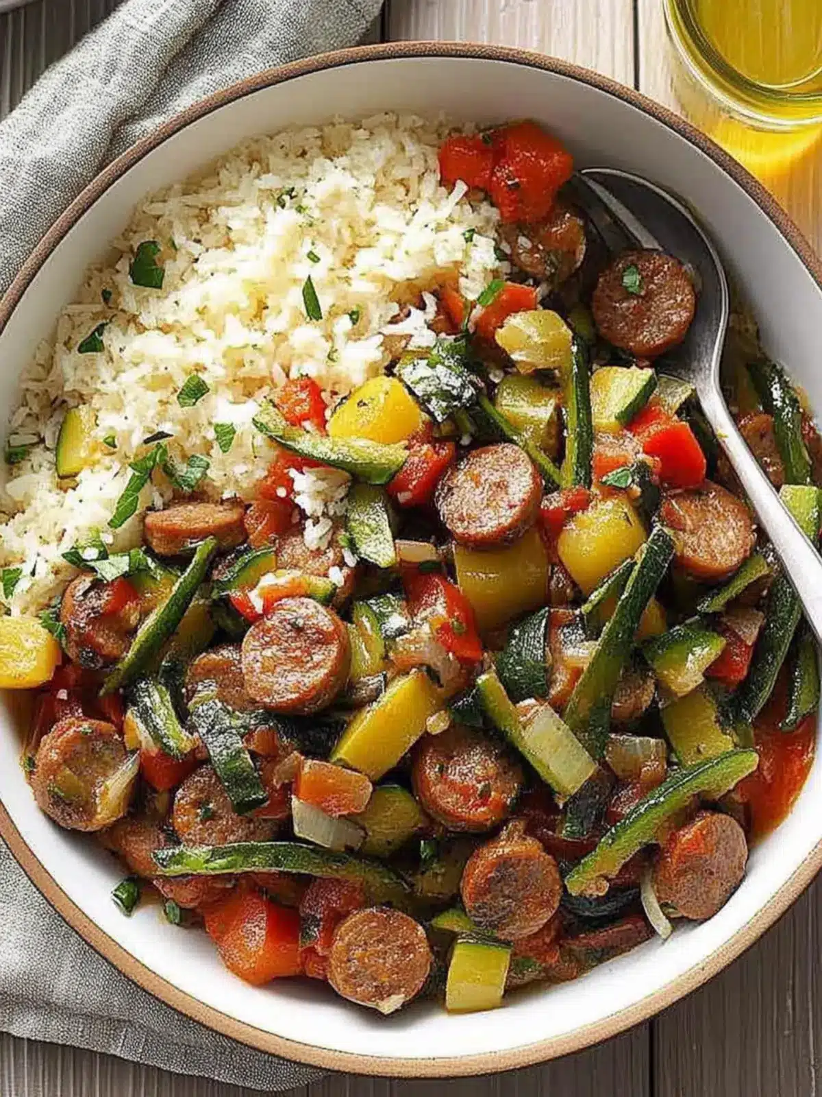 Sausage Ratatouille