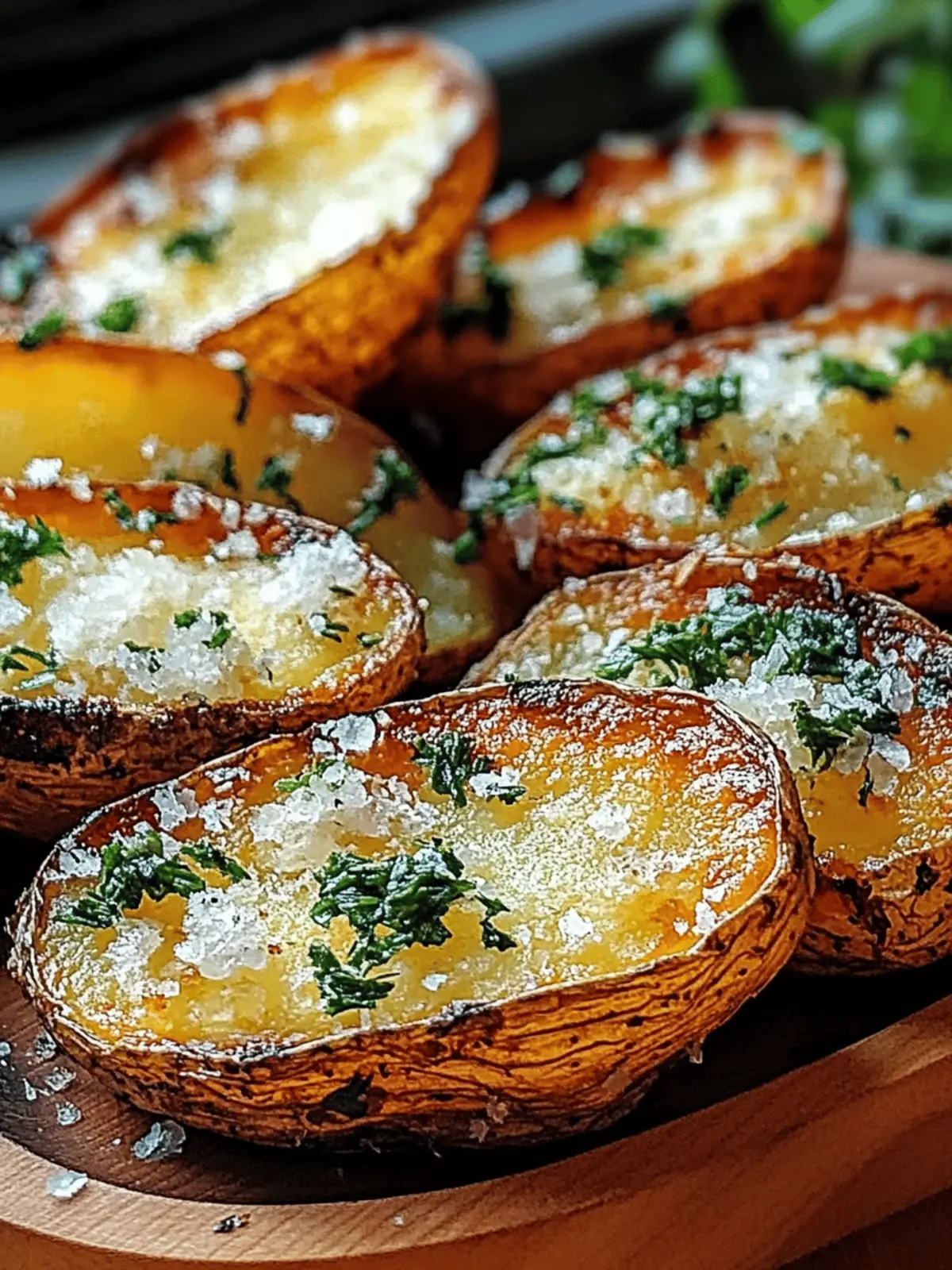 Crispy Garlic Herb Roasted Potato Skins You ll Crave Again! 3 Crispy Garlic Herb Roasted Potato Skins