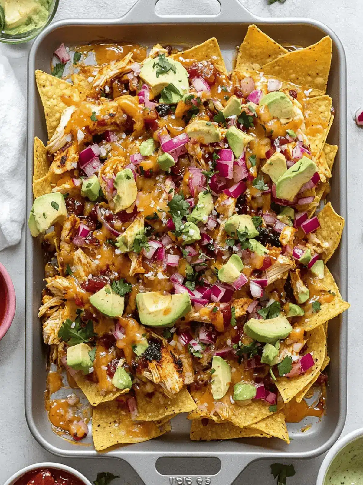 Hot Honey Chipotle BBQ Chicken Nachos That Wow Every Crowd 4 Hot Honey Chipotle BBQ Chicken Nachos