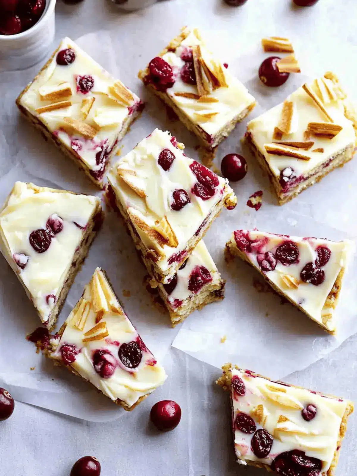 Cranberry Bliss Bars (Starbucks Copycat Recipe)