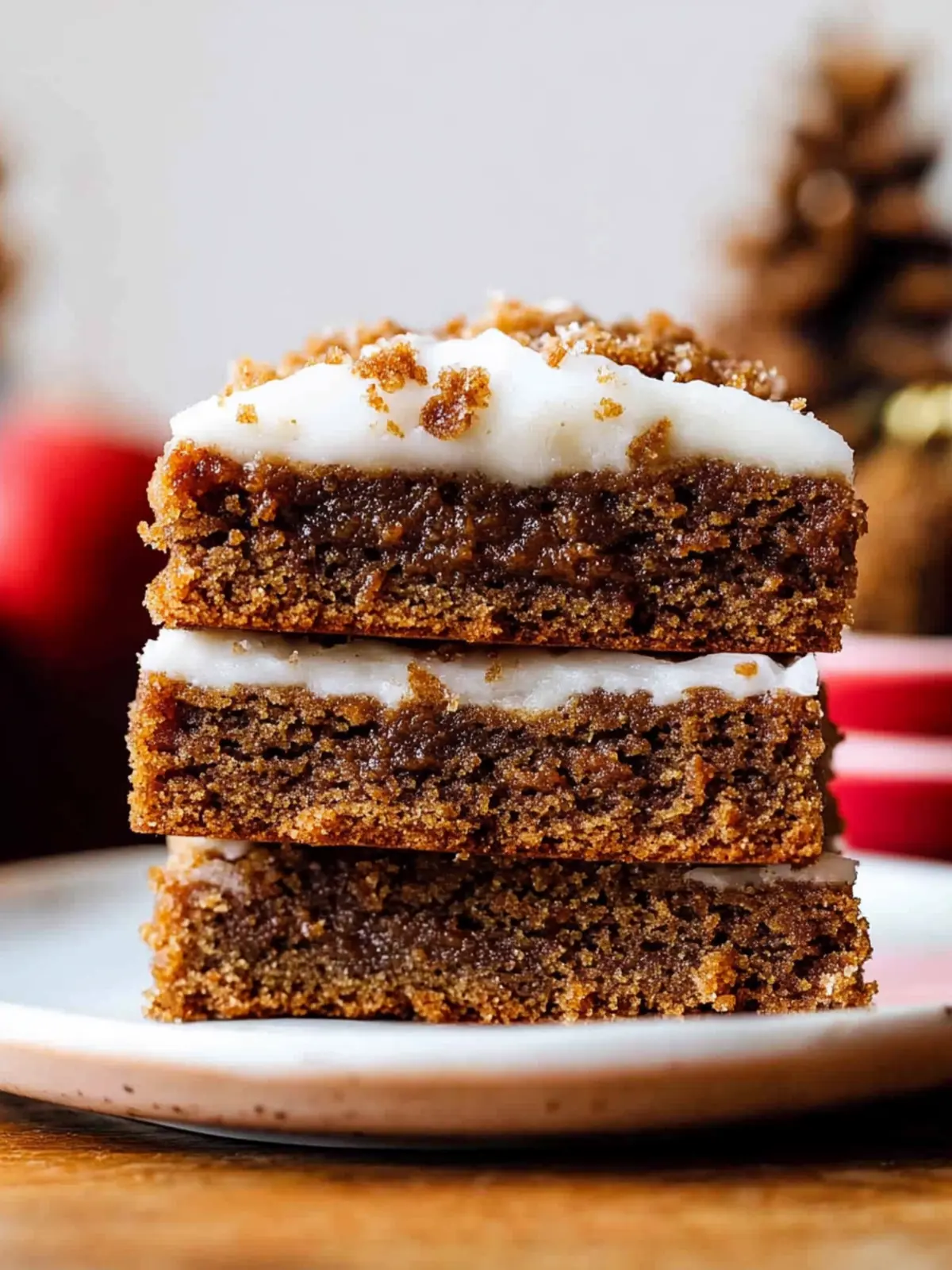 Gingerbread Cookie Bars: A Cozy Holiday Delight You'll Crave 3 Gingerbread Cookie Bars