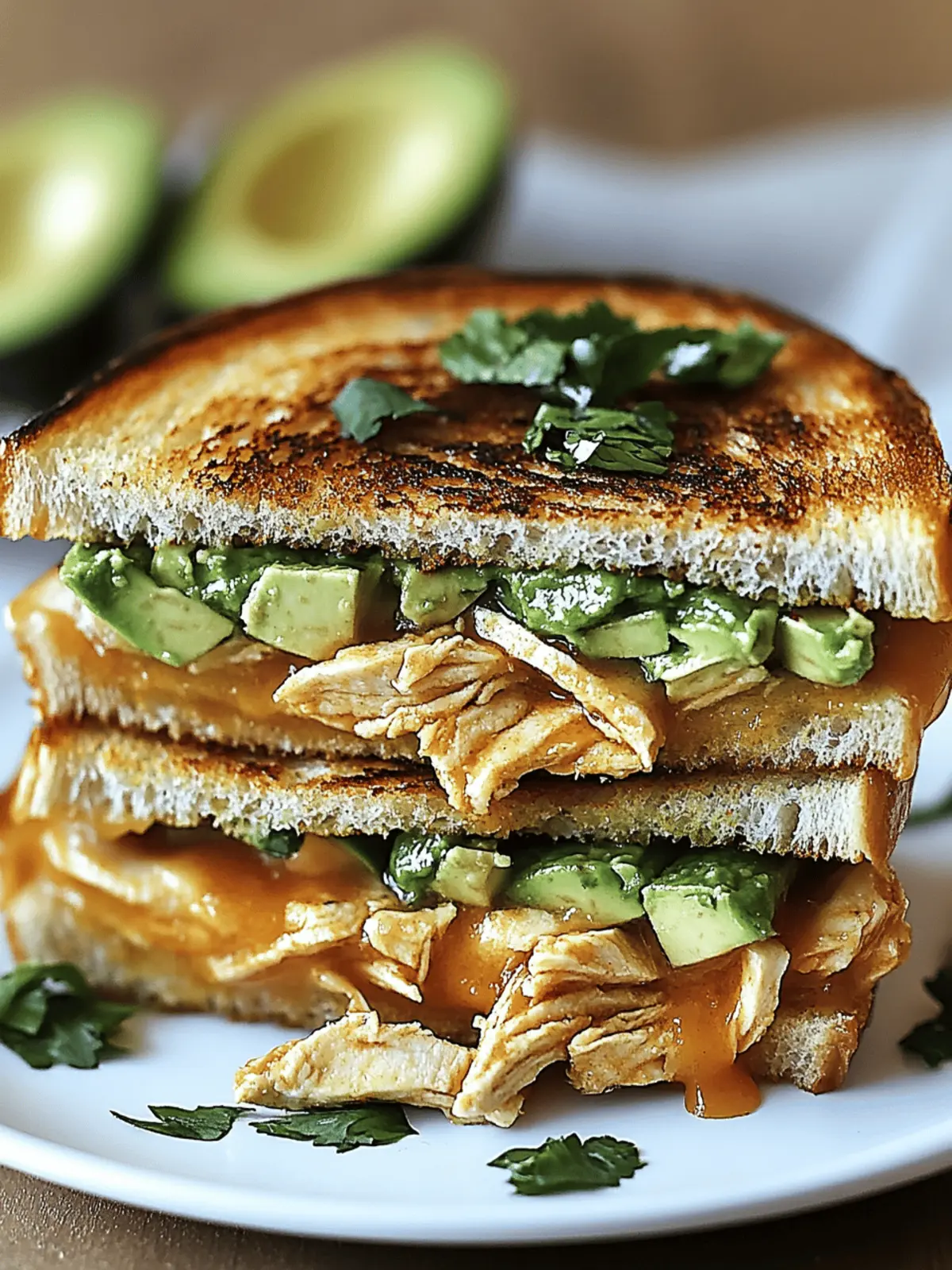 Melt in Your Mouth Chicken Avocado Melt Sandwich Recipe 3 Chicken Avocado Melt Sandwich