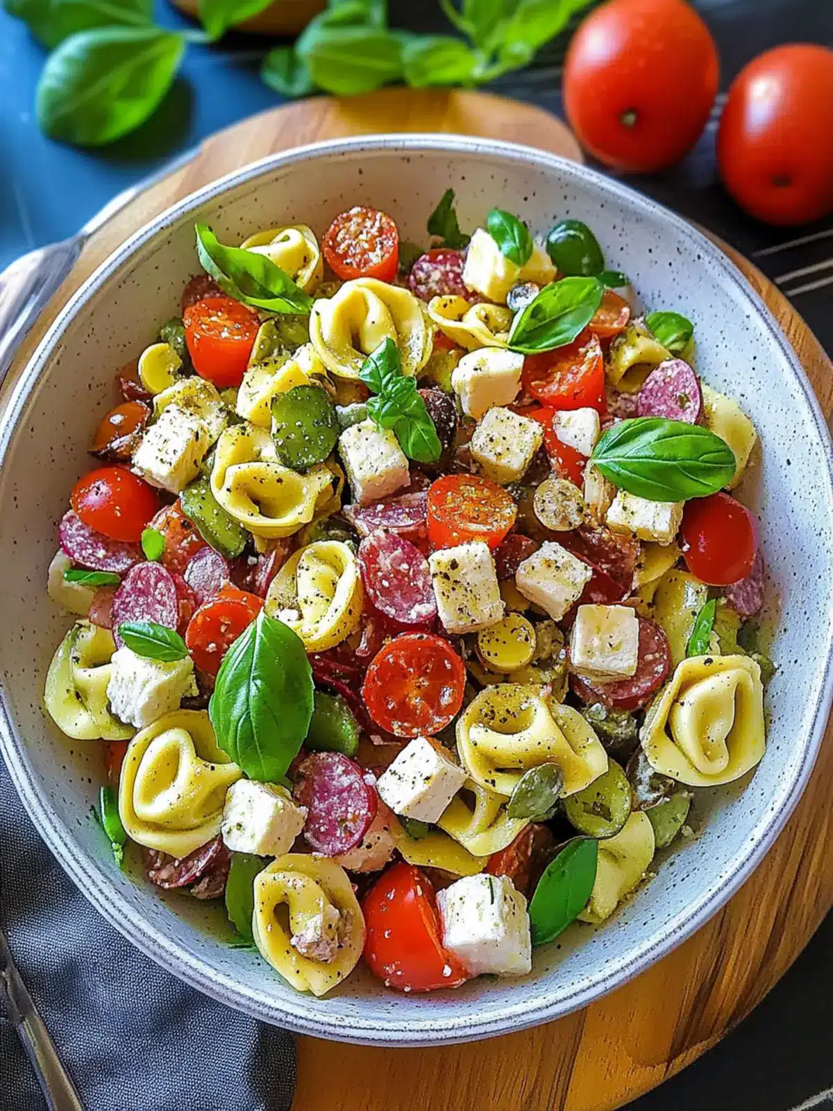 Antipasto Tortellini Pasta Salad