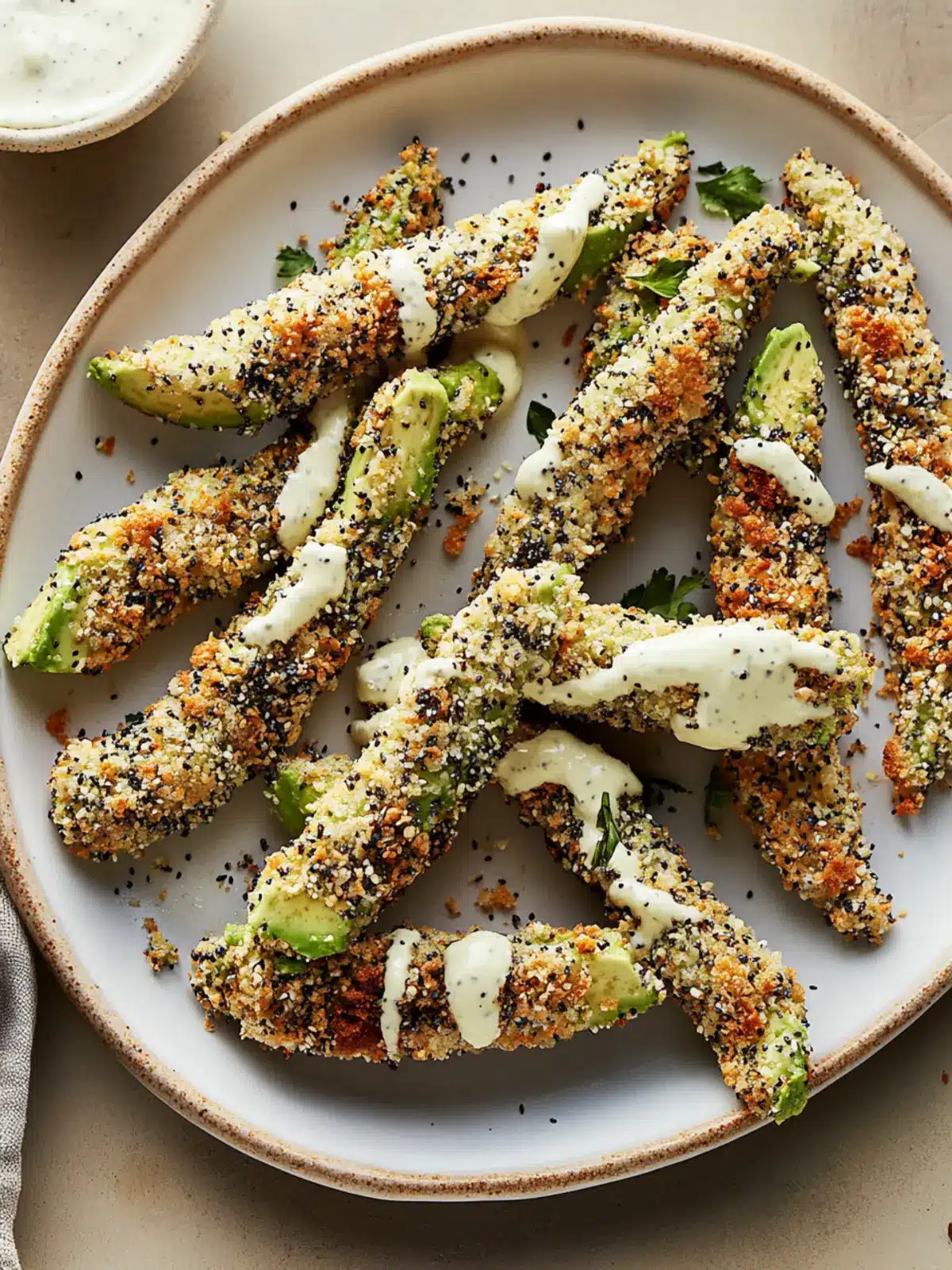 Crispy Air Fryer Everything Bagel Avocado Fries You ll Love 4 Air Fryer Everything Bagel Avocado Fries