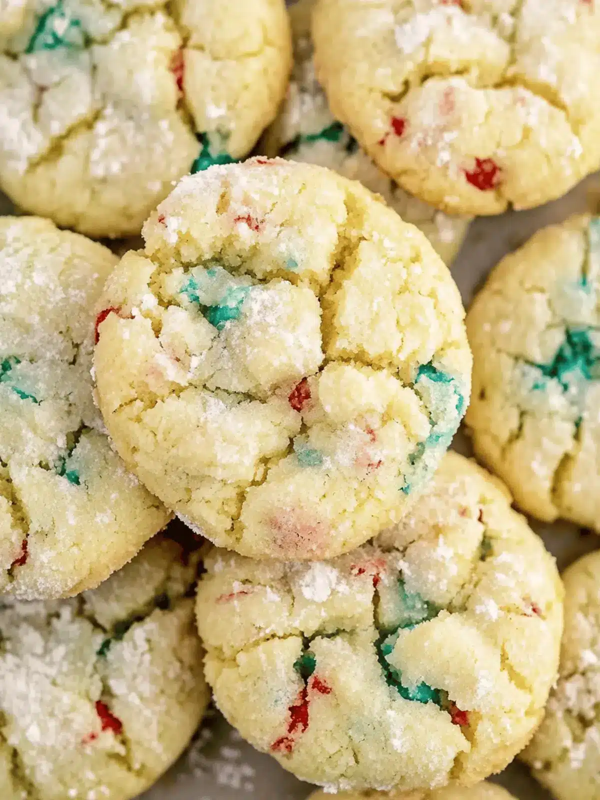 Christmas Gooey Butter Cookies for a Festive Sweet Treat 3 Christmas Gooey Butter Cookies